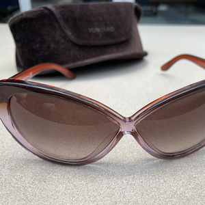 TOM FORD Madison Cat Eye Sunglasses TF253